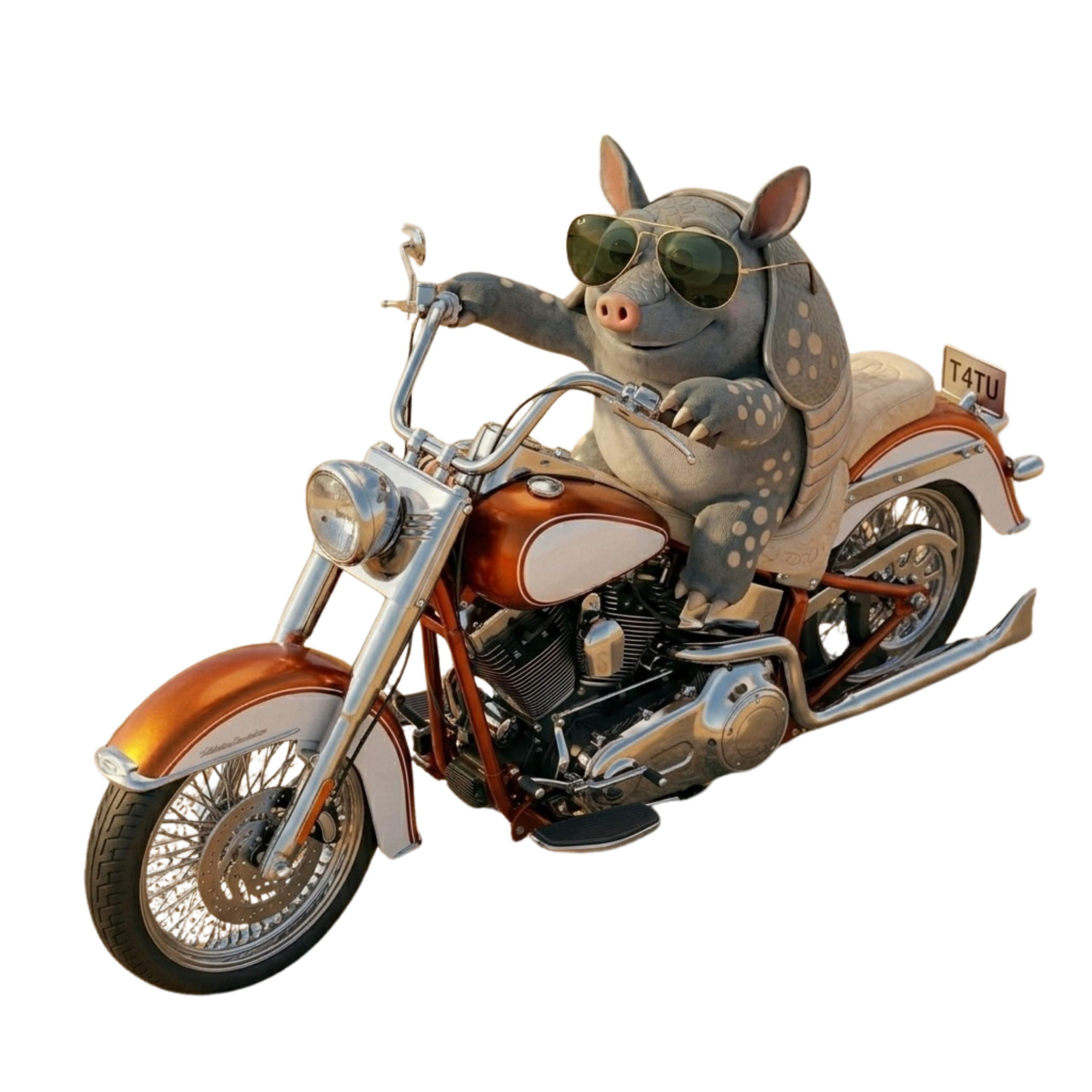 Tatu do Seguro na moto