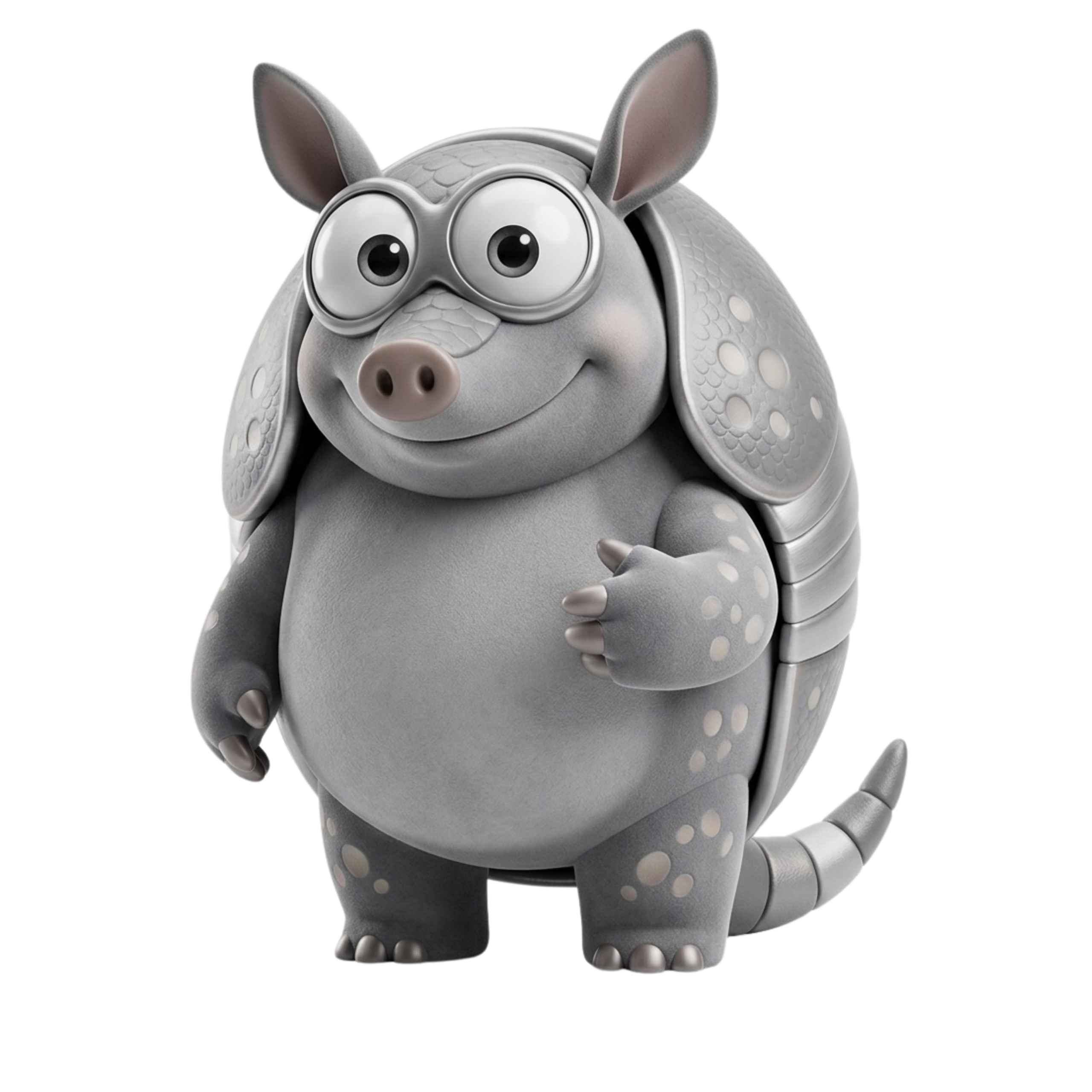 Tatu mascote da Tatu do Seguro
