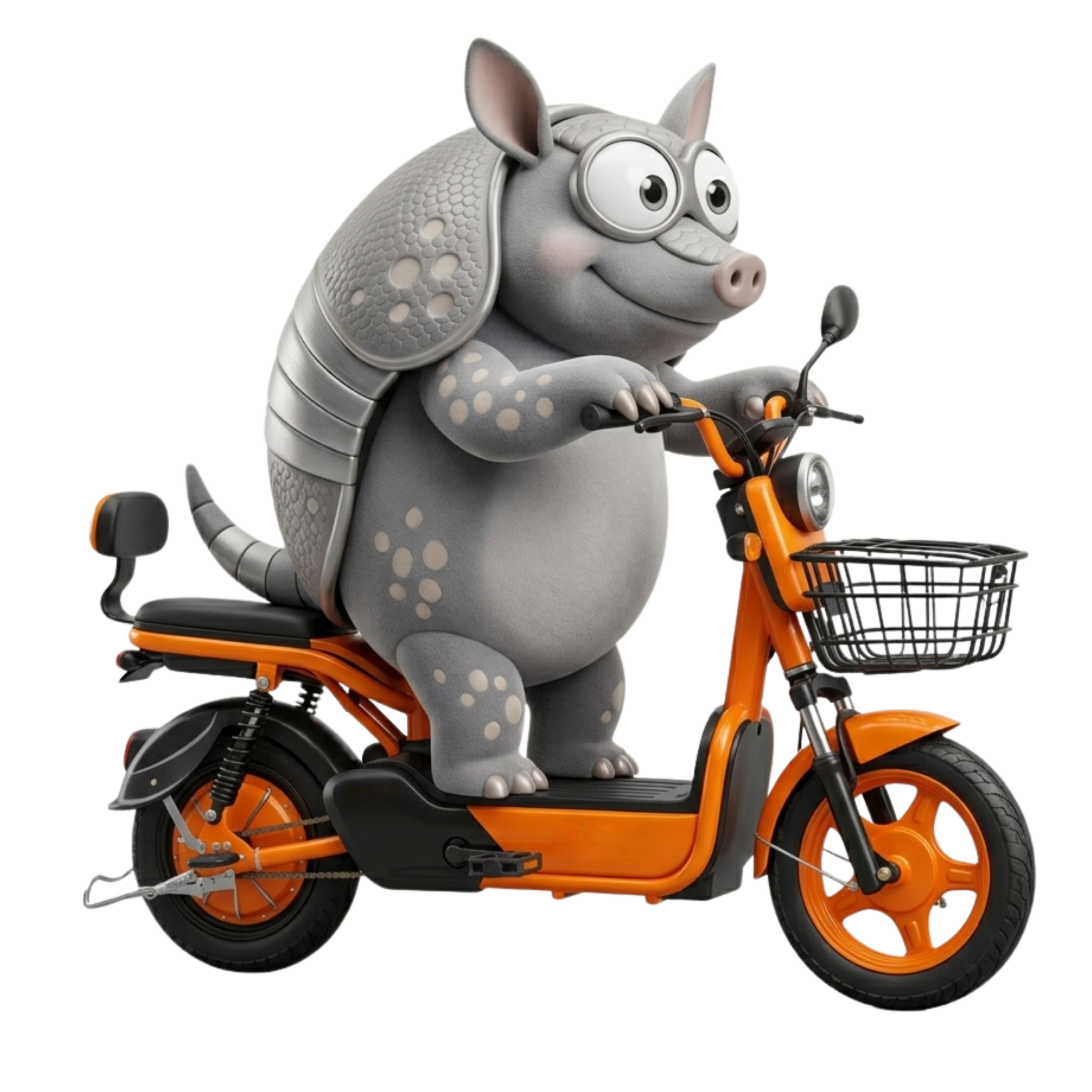 Tatu do Seguro na bicicleta
